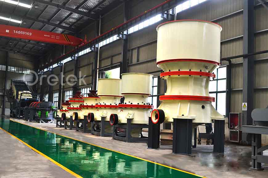 Process flow of crushing production line