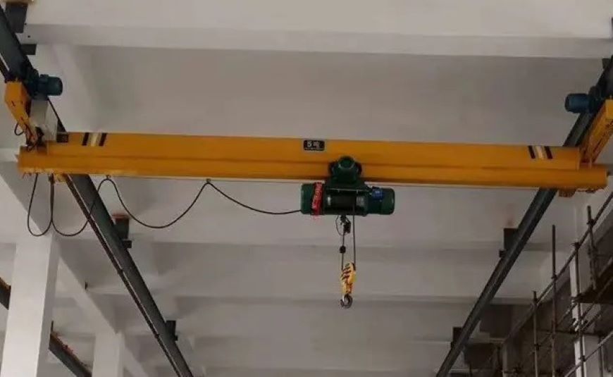 Electric single girder suspension crane