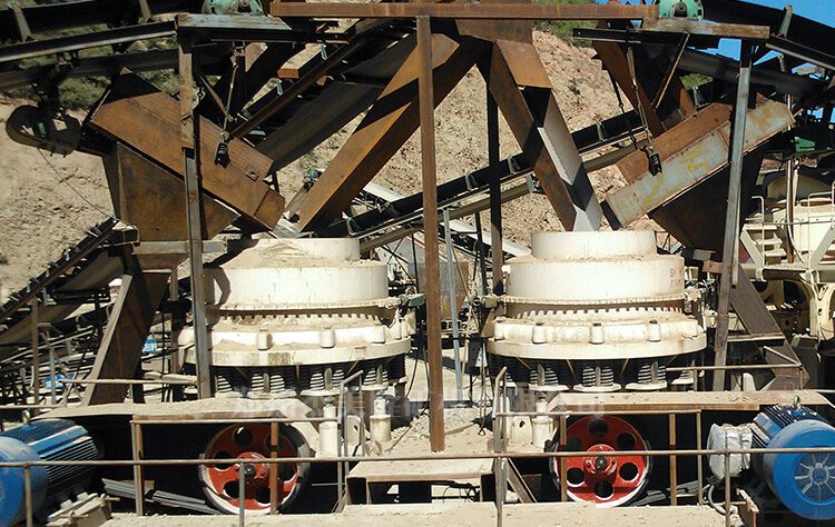 Henan Luoyang, Iron ore crushing plant